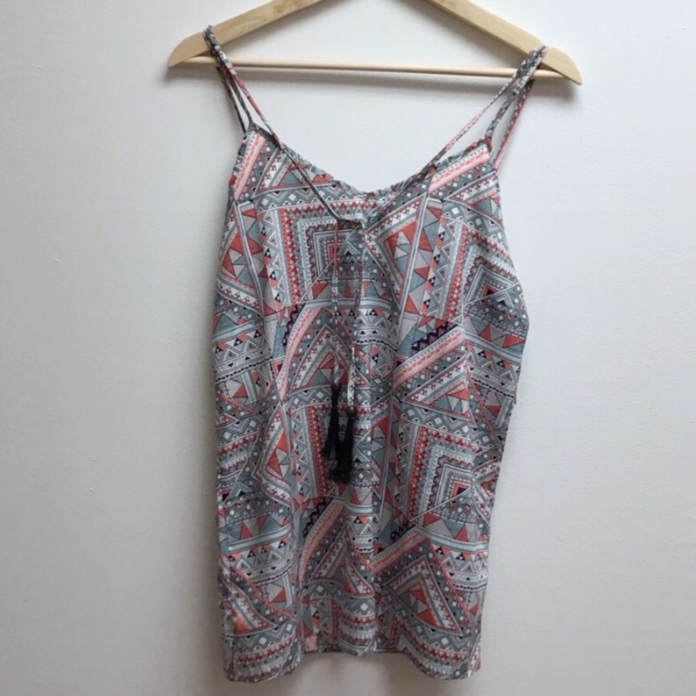 Ginger small patterned tank top